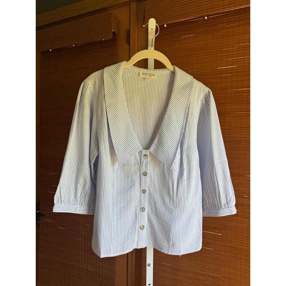 Nation LA Veronique Blouse NWT Size Small - Picture 4 of 8